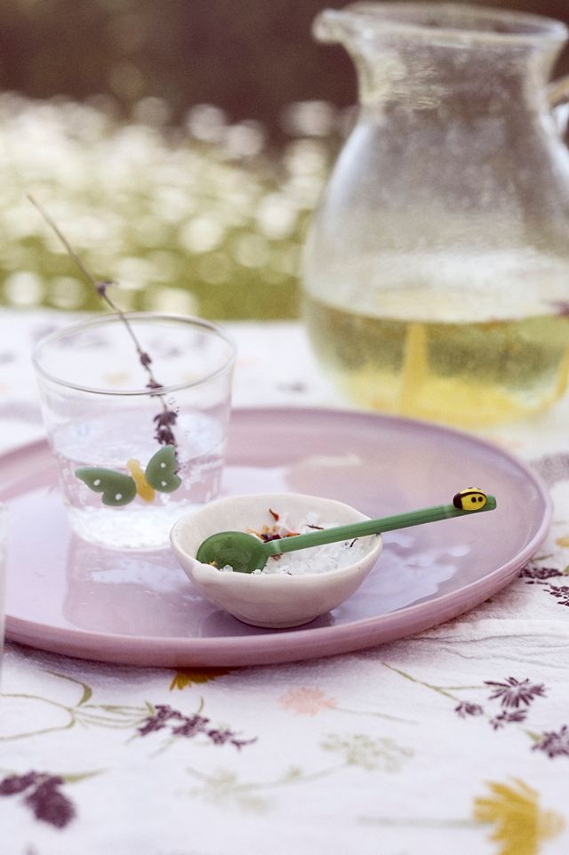 Ladybug Glass Spoons #2