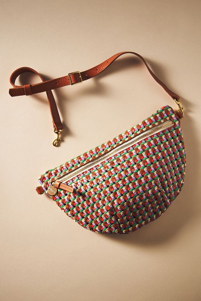 clare v grande belt bag multi colored｜TikTok Search