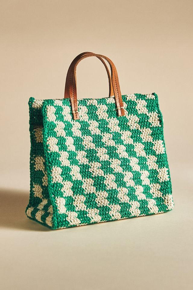 Clare V. Petit Summer Simple Tote in Green