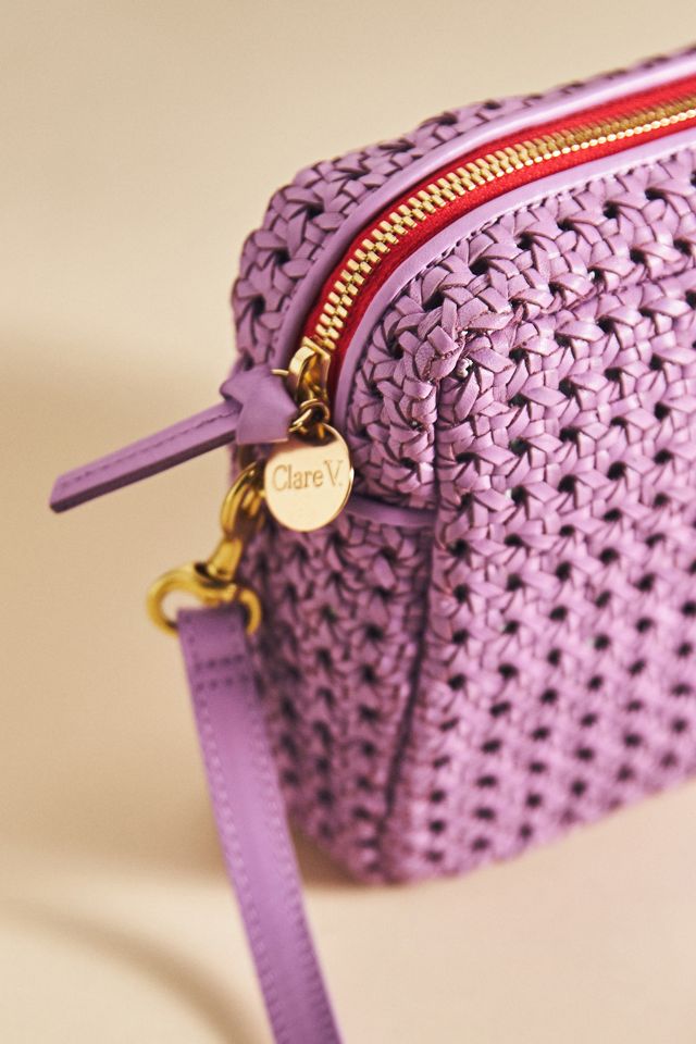 Clare V Midi Sac Lilac at Penelope T