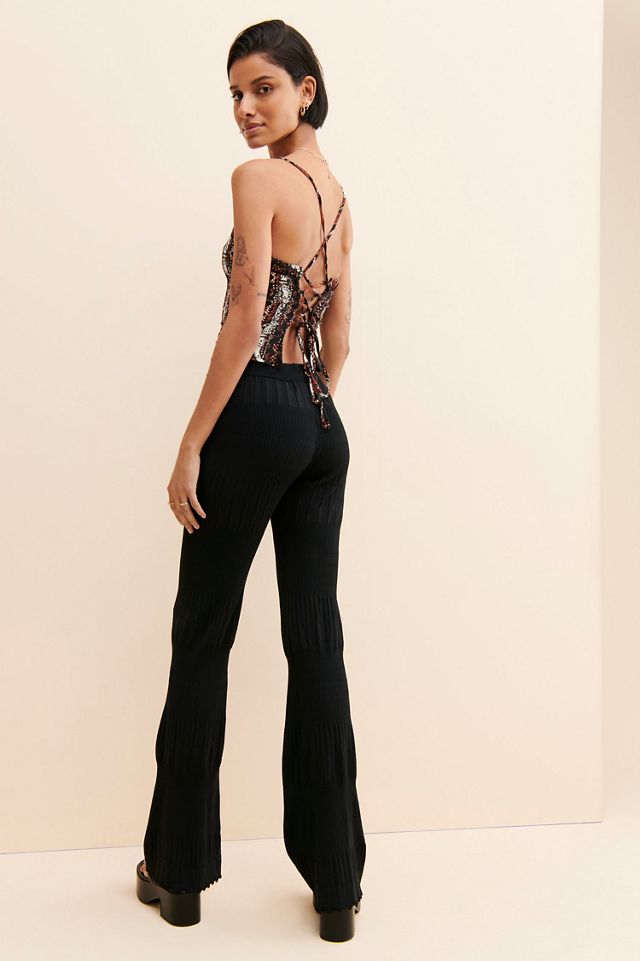 En Saison Knit Cinched Pants #1