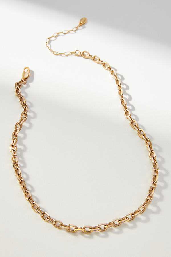 Clare V . Charm Chain Necklace In Gold