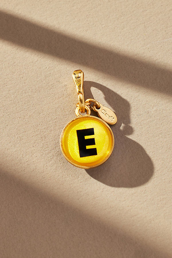 Clare V . Alphabet Charm In Gold