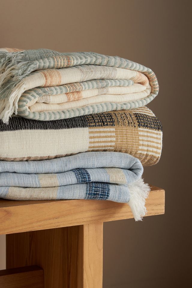 Theodore Gauze Throw Blanket #2