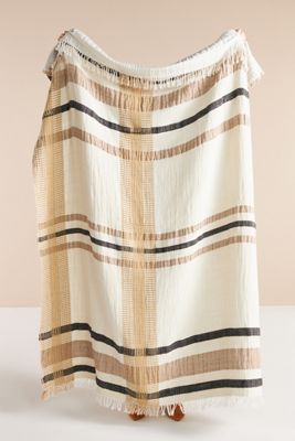 Theodore Gauze Throw Blanket