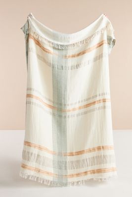 Theodore Gauze Throw Blanket