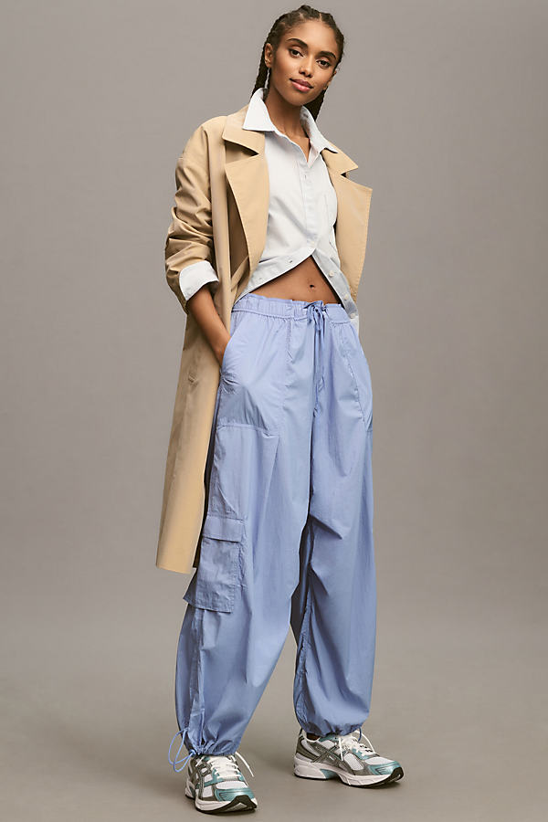 Daily Practice by Anthropologie Base Jump Parachute Trousers