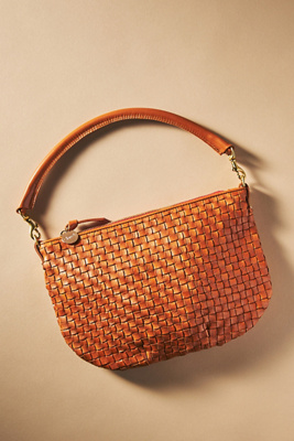 Petit Moyen Rattan Messenger Bag, from Clare V