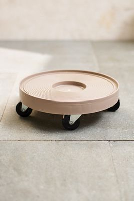 Rolling Plant Dolly, Grey 12"