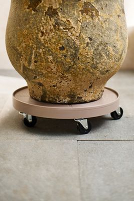 Rolling Plant Dolly, Grey 16"