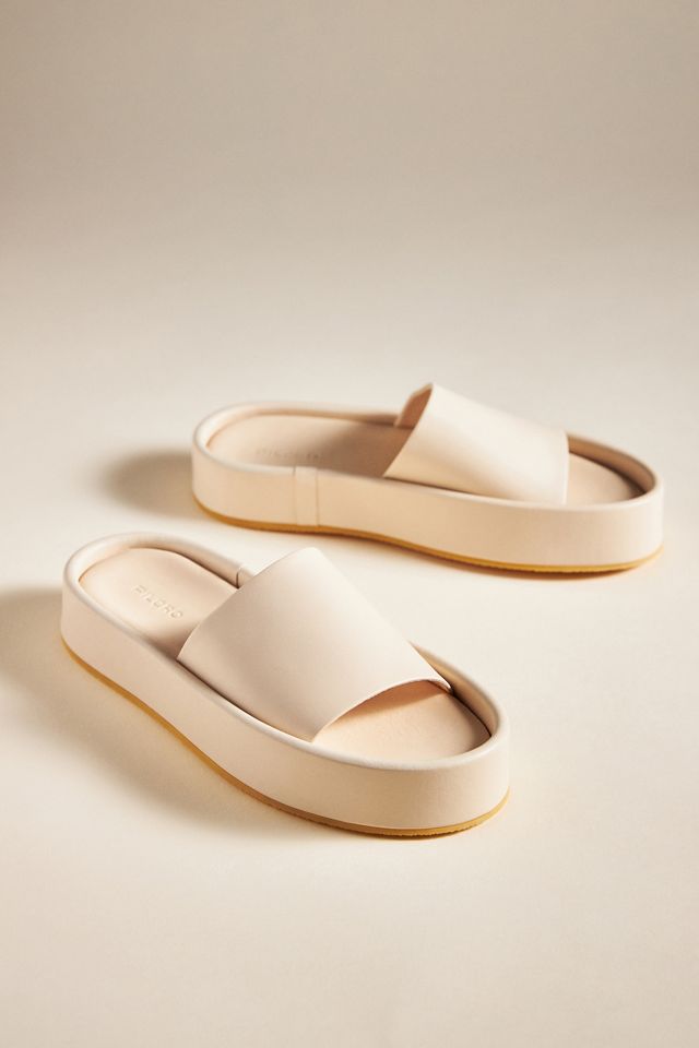 Pilcro Platform Slide Sandals #1