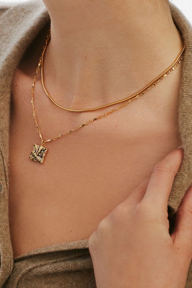 Anthropologie sale layered necklace