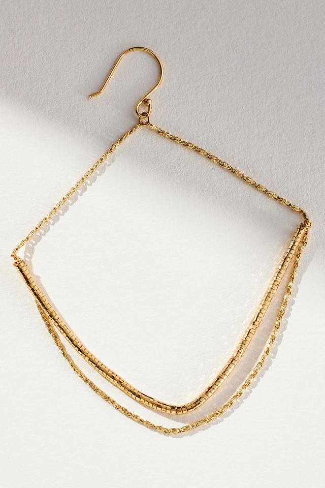 Delicate Chain Chandelier Earrings #1