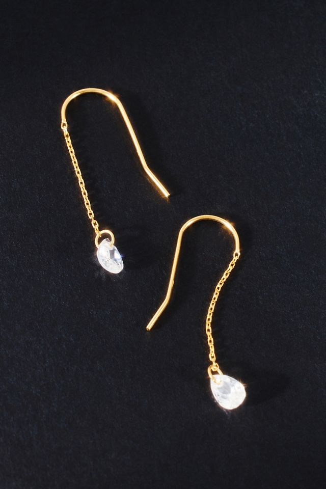 14k Gold Teardrop Earrings Anthropologie