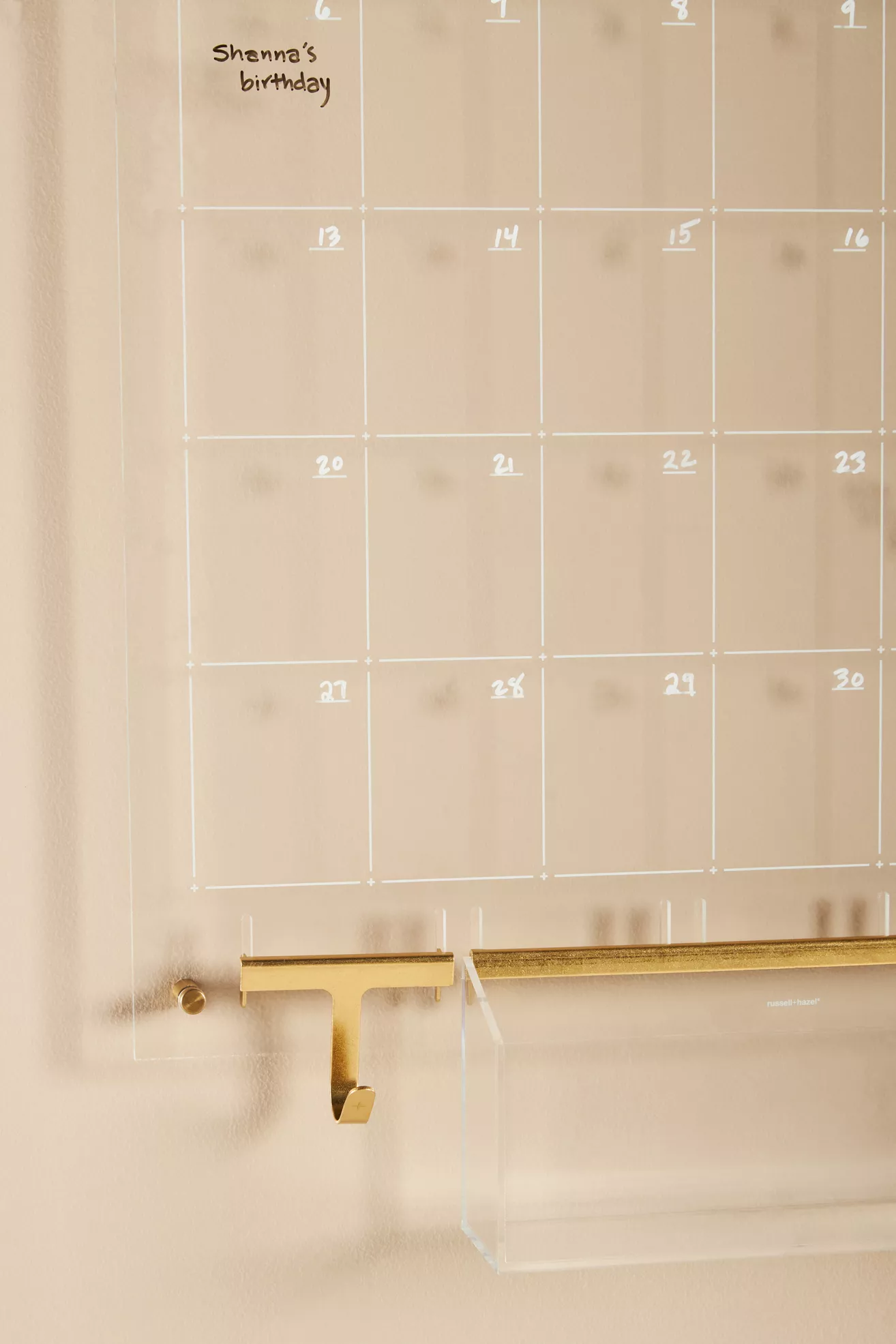 Acrylic Monthly Wall Calendar Bundle - thumbnail 2