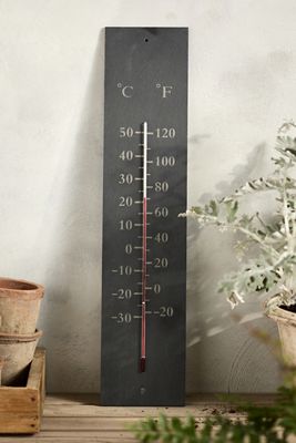 Outdoor Slate Thermometer