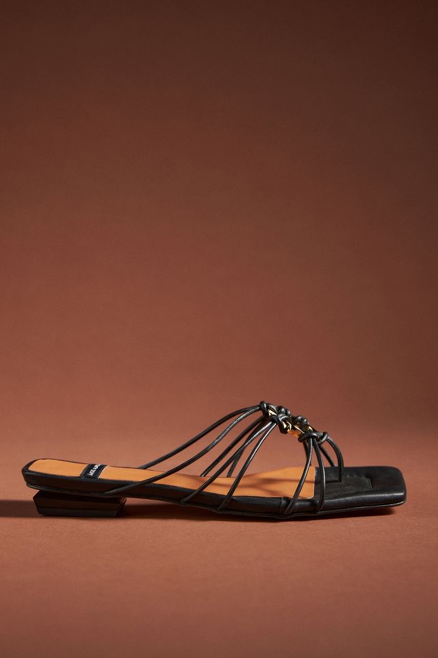 By Anthropologie Strappy Thong Sandals