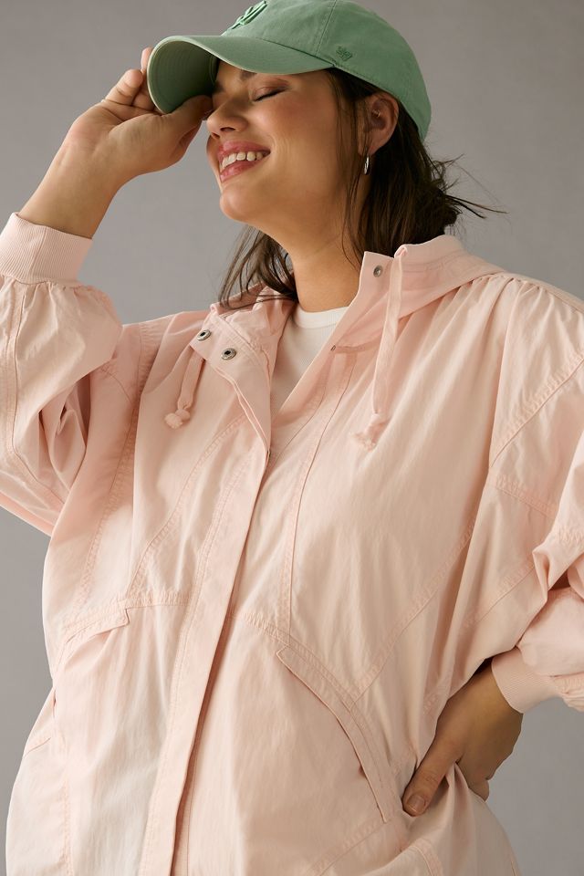 Daily Practice by Anthropologie Oversized Parachute Jacket #9