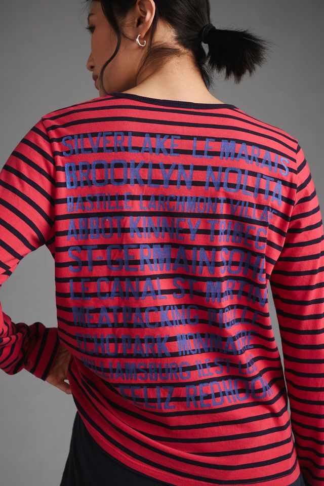 Sundry Long-Sleeve Destinations Tee #1