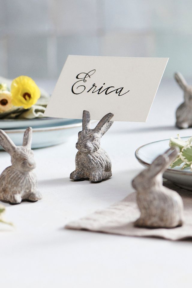 Bunny Rabbit Place Cards, Set of 4 | Anthropologie