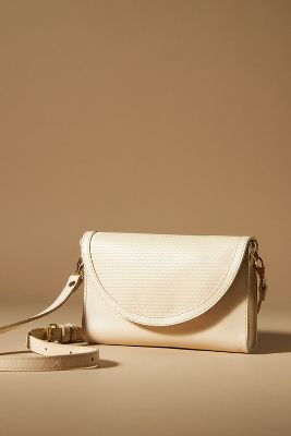 Nisolo Cleo Convertible Clutch In Open White