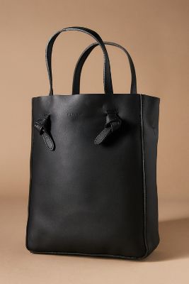 Nisolo Simone Convertible Shopper Bag In Black