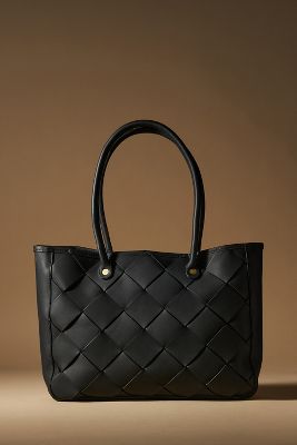 Nisolo Carry-all Handwoven Tote In Black