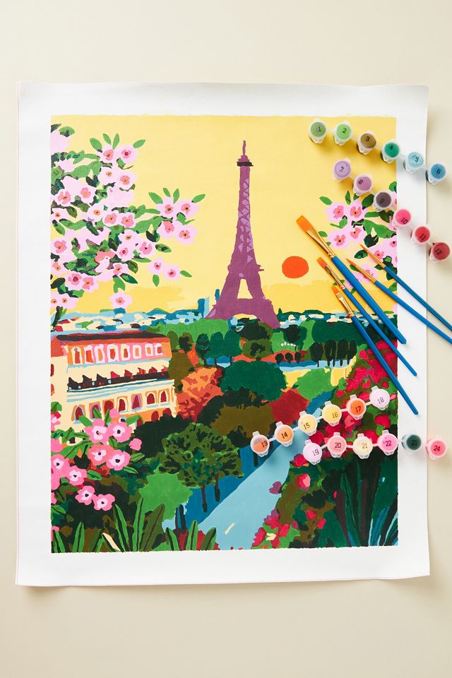 Adult Paint-By-Numbers Kit