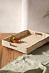 Wood Bead Serving Tray #1