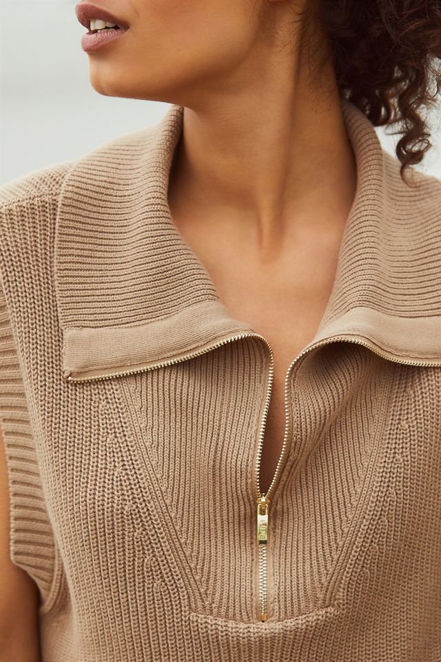 Lune Active Olivia Half-Zip Sweater Vest #2