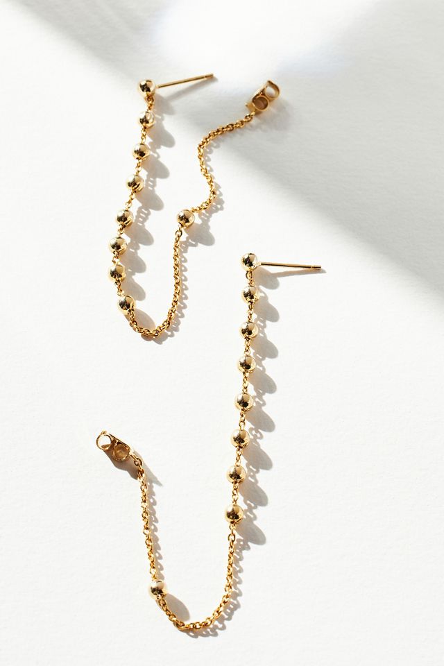 Chain Loop Earrings Anthropologie