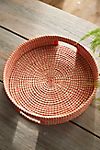 Woven Colorful Seagrass Tray #1