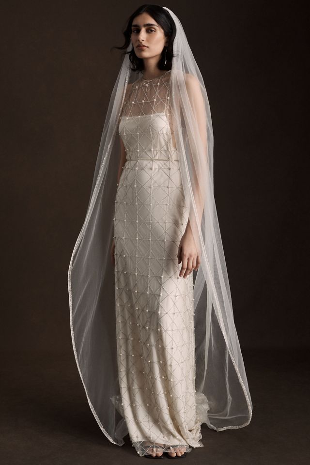 A.B. Ellie Clara Edge Chapel Veil #1