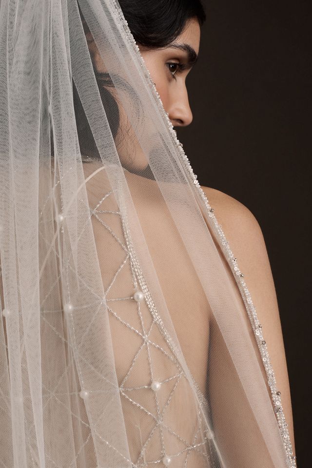A.B. Ellie Clara Edge Chapel Veil #2