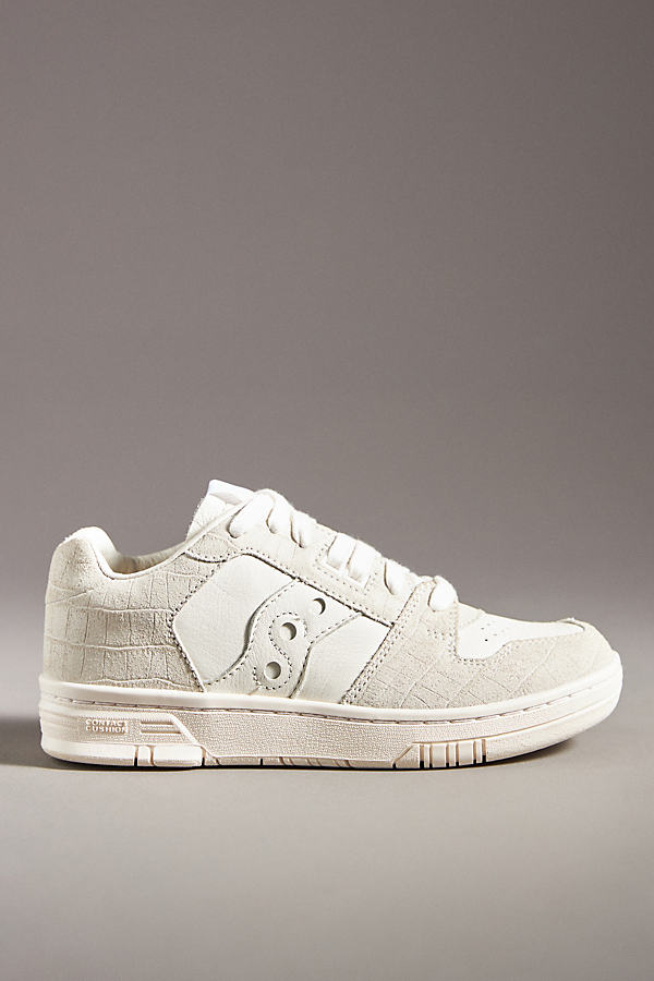 Shop Saucony Sonic Low Sneakers In White
