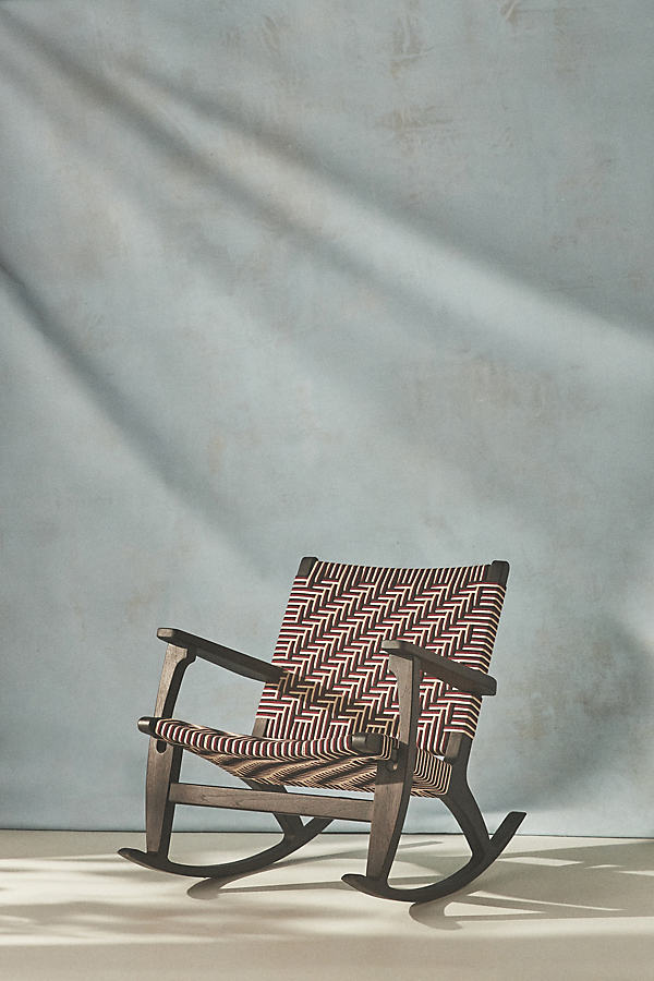 Masaya & Co. Rocking Chair In Red