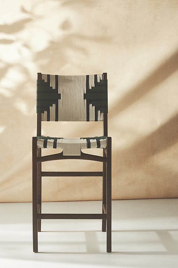 Masaya & Co. Chontales Counter Stool Chair In Green