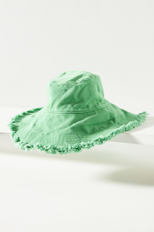 The Soleil Frayed-Hem Bucket Hat #2