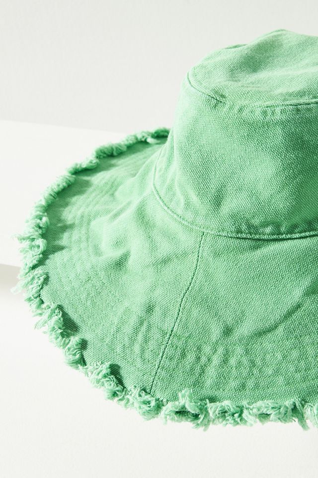 The Soleil Frayed-Hem Bucket Hat #4