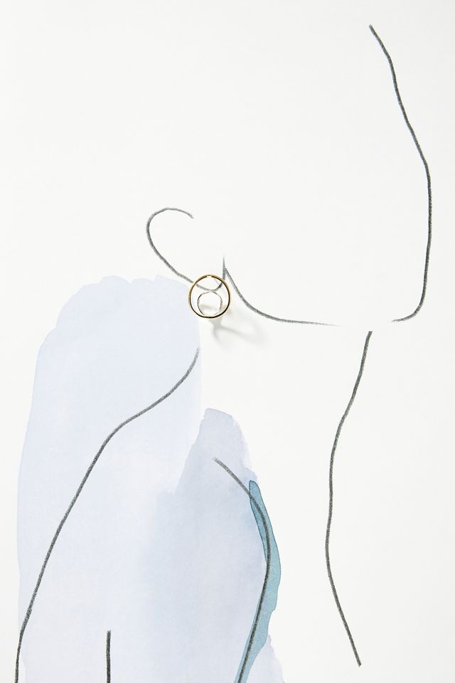 Bonvo Soley Two-Tone Earrings #2