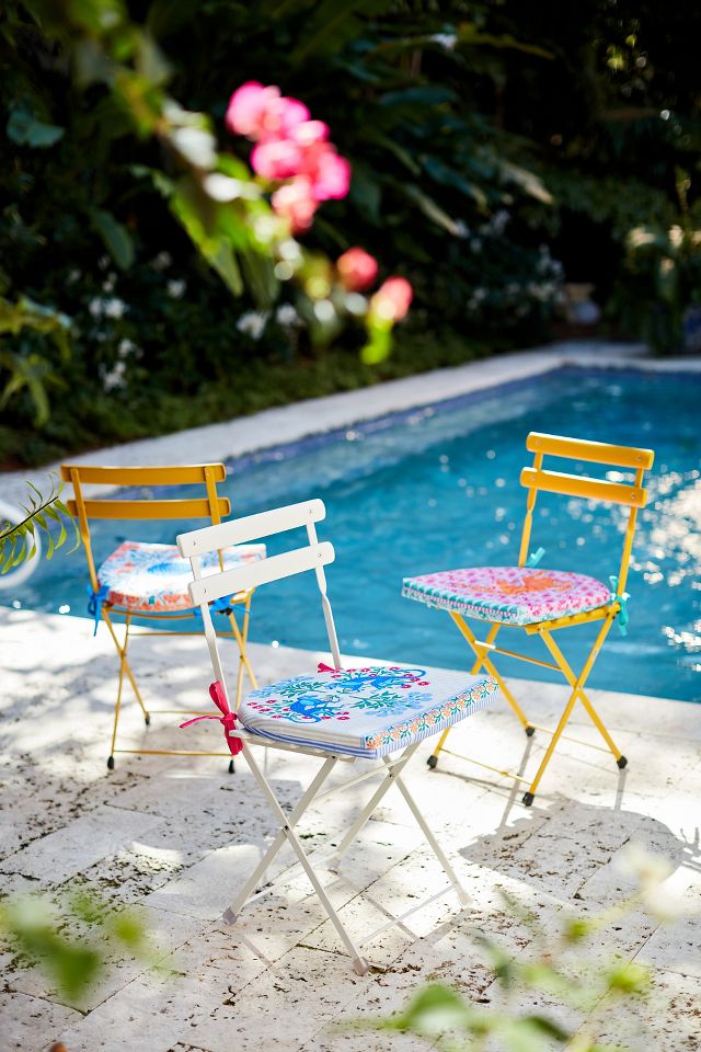 Anthropologie-inspired Folding Chair Cushions