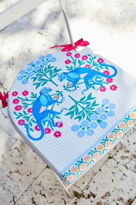 Ellen Merchant Indoor/Outdoor Seat Cushion