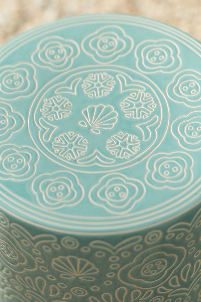 Agata Ceramic Side Table #1