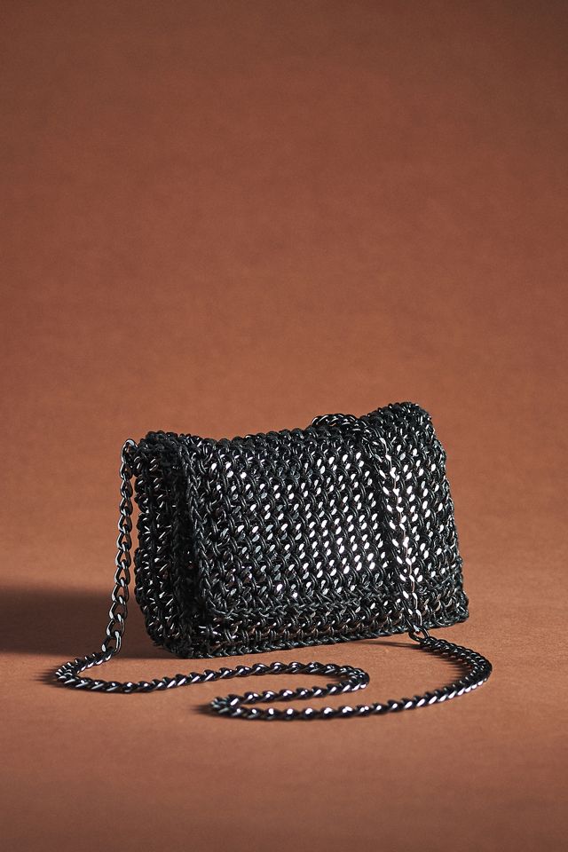By Anthropologie Woven Chain Bag Anthropologie