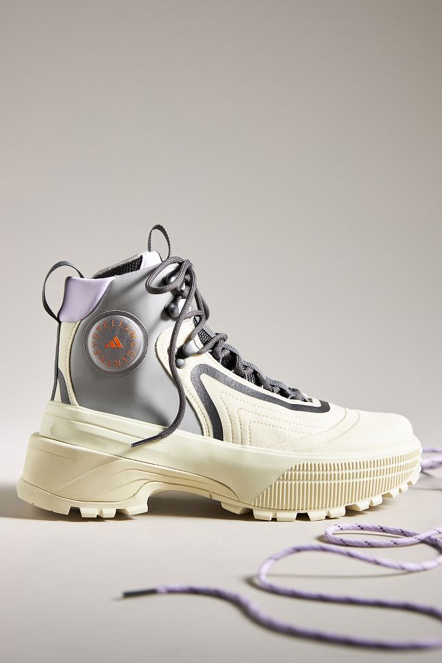 Red Terrex rubber hiking boots  adidas By Stella McCartney