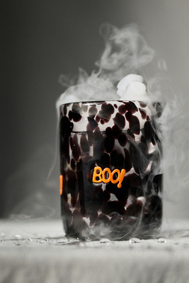 anthropologie Mystic Confetti Icon Juice Glass Boo