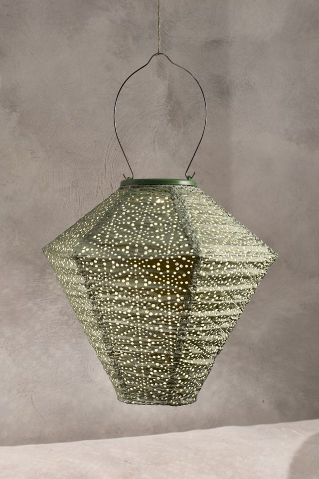 Floral Lace Battery Lantern, Diamond #3