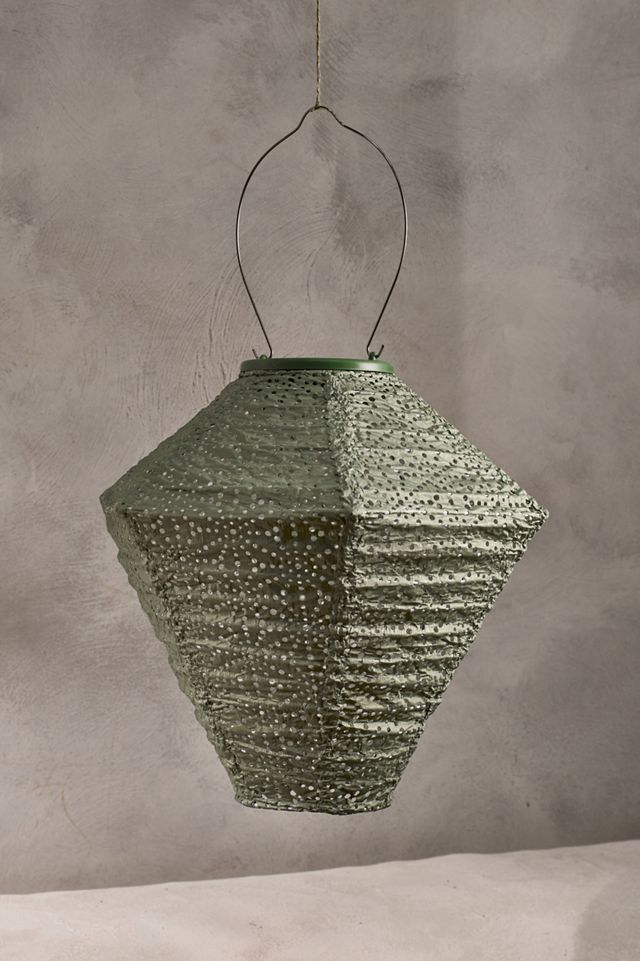 Floral Lace Battery Lantern, Diamond #4