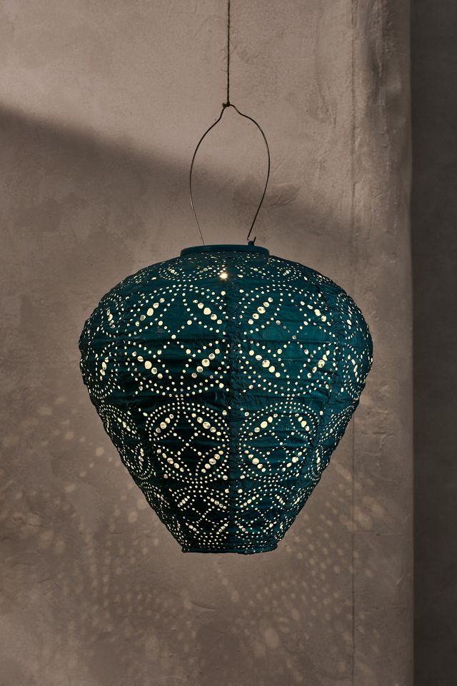 Lace Floral Battery Lantern, Balloon | Terrain