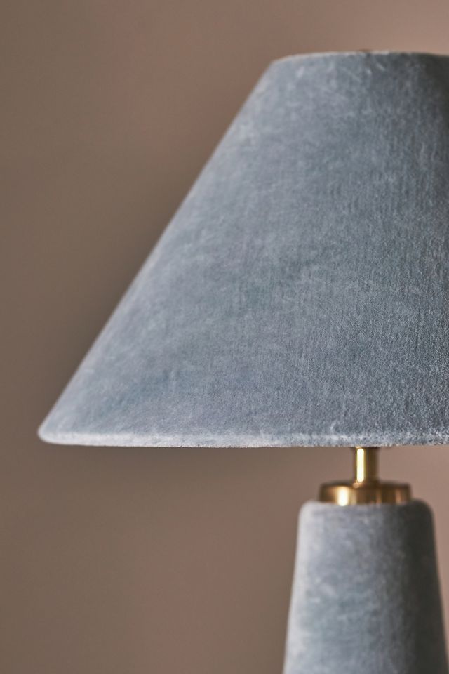 Lulu Velvet Table Lamp #3